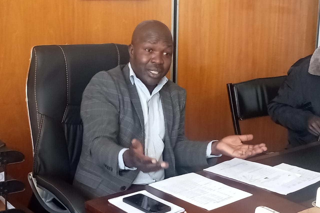 Director of Public Works, Eng. Benjamin Kirongo