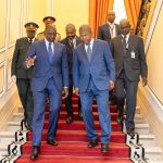 Presidents William Ruto and João Lourenço of Angola