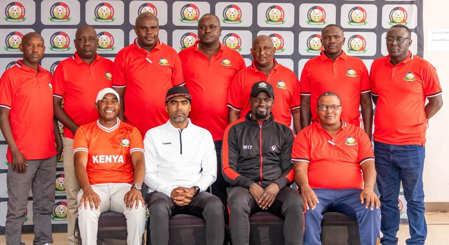 FKF top leadership with branch officials