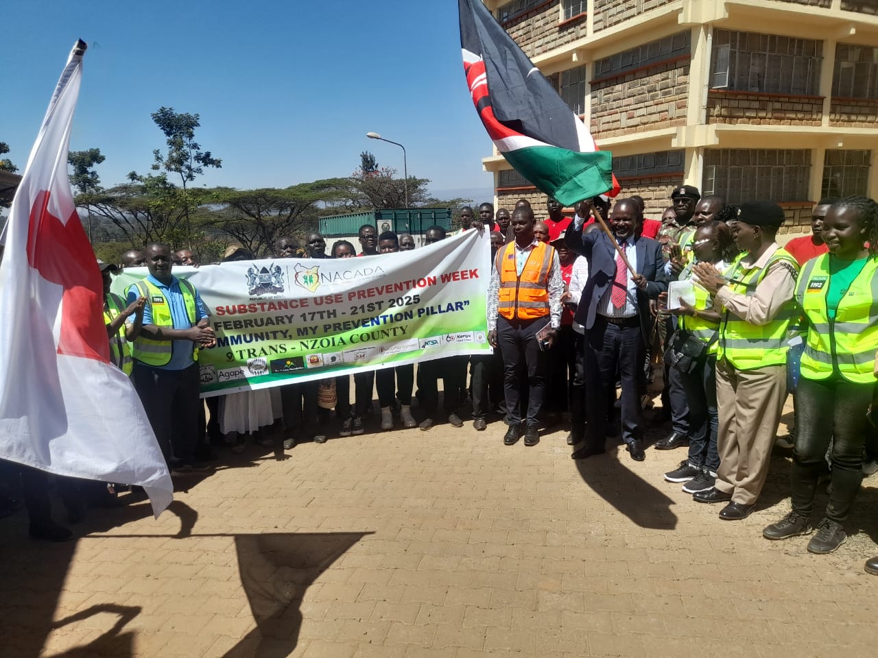 NACADA's National Alcohol and Drug Abuse Prevention Week FLAFGINNG OFF