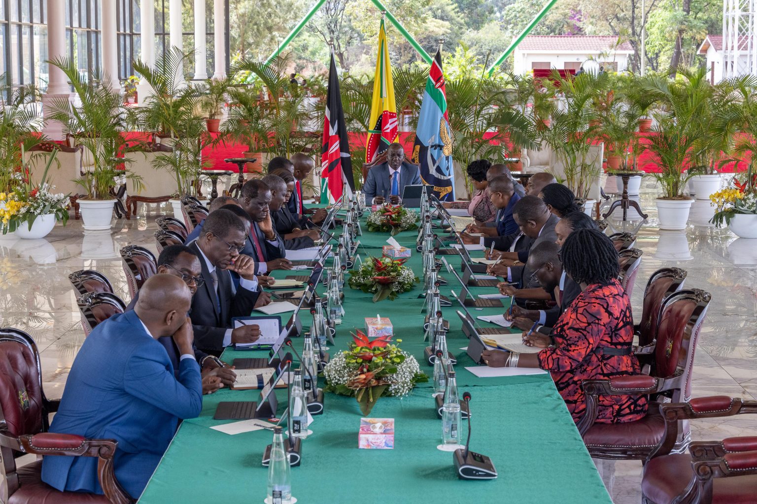 special cabinet meeting at State House Nairobi