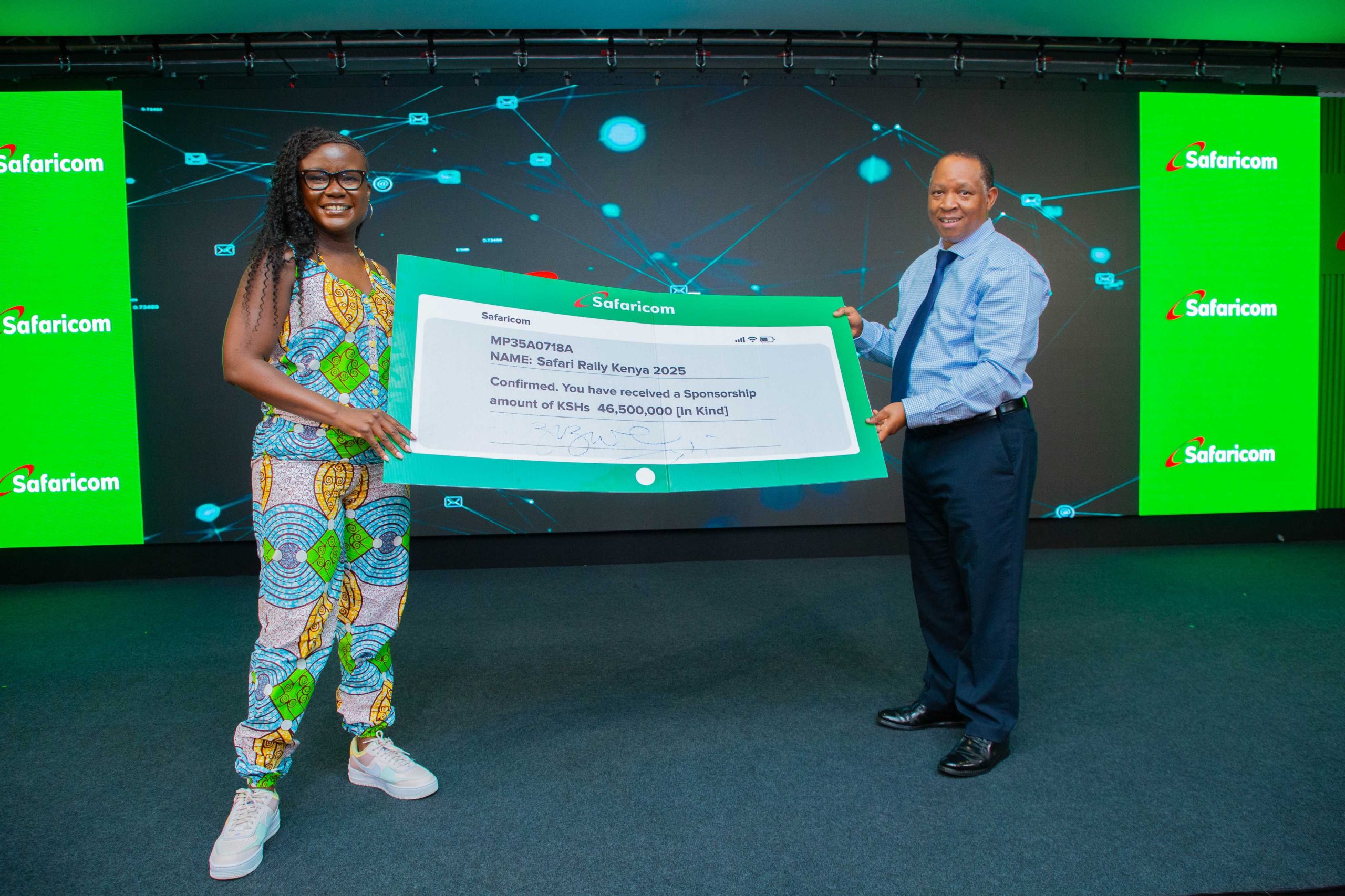 2025 WRC Safari Rally safaricom sponsorsship