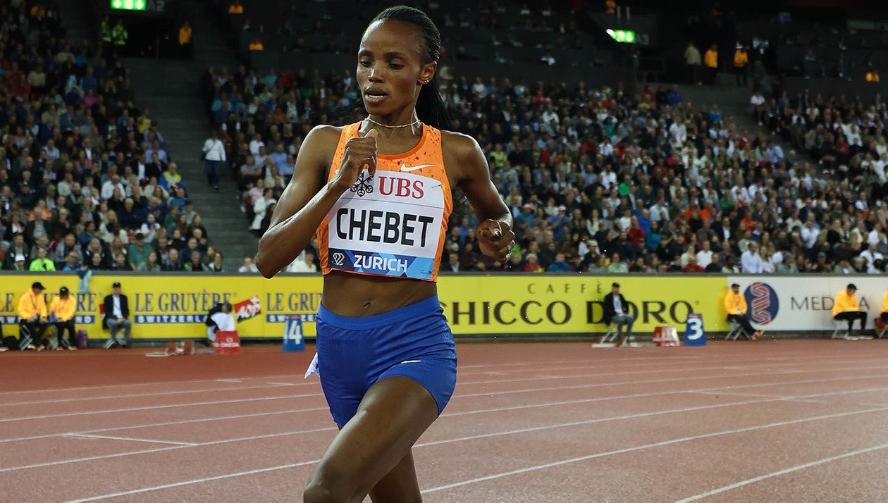 Beatrice Chebet in Zurich