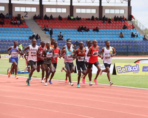 Betika Athletics Kenya (AK) Track and Field Weekend Meeting at the Ulinzi Sports Complex