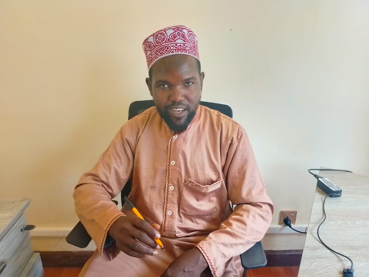 Eldoret Muslim leader Jamal Diriwo Omari.