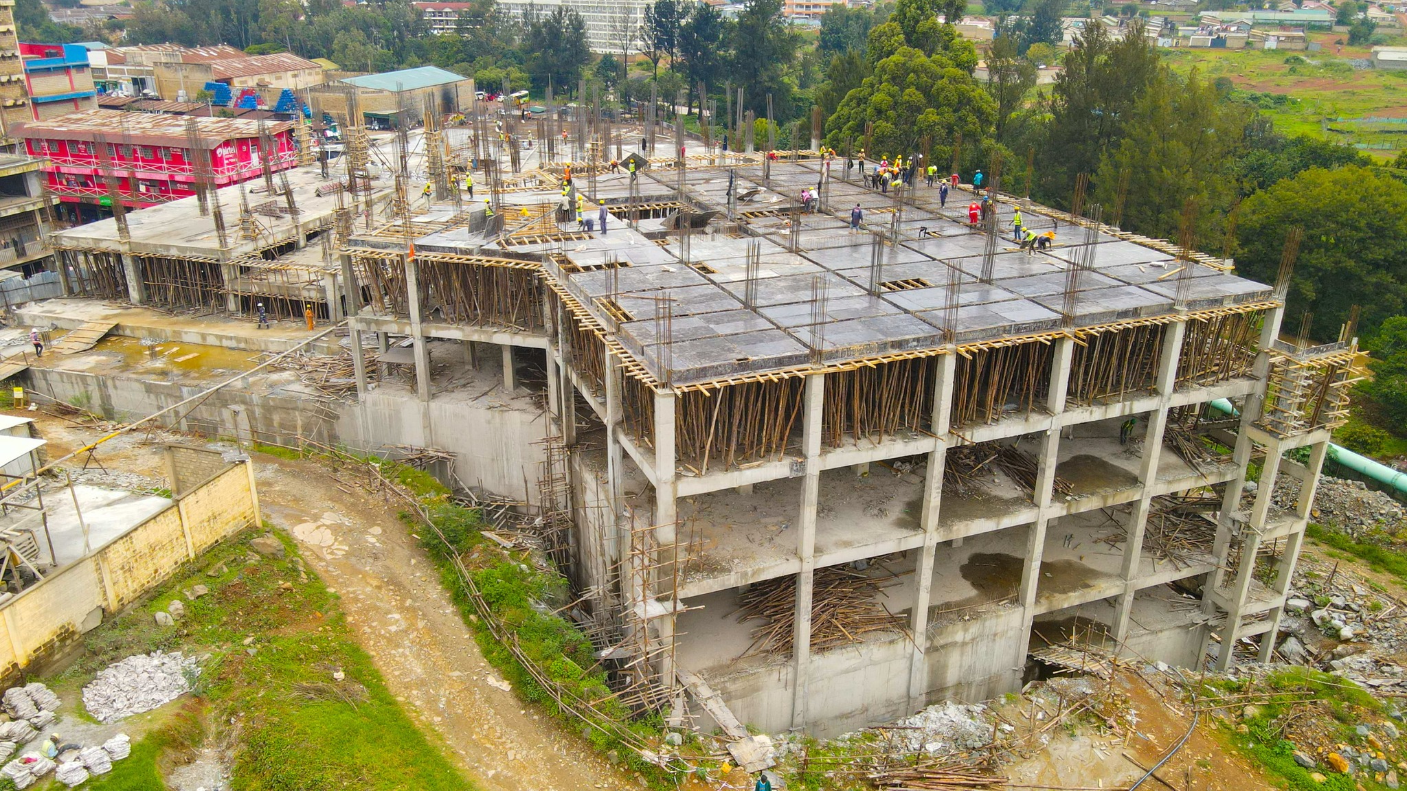 Ultra-modern market in Eldoret under construction