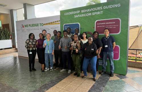 Safaricom and Huawei CBS officials