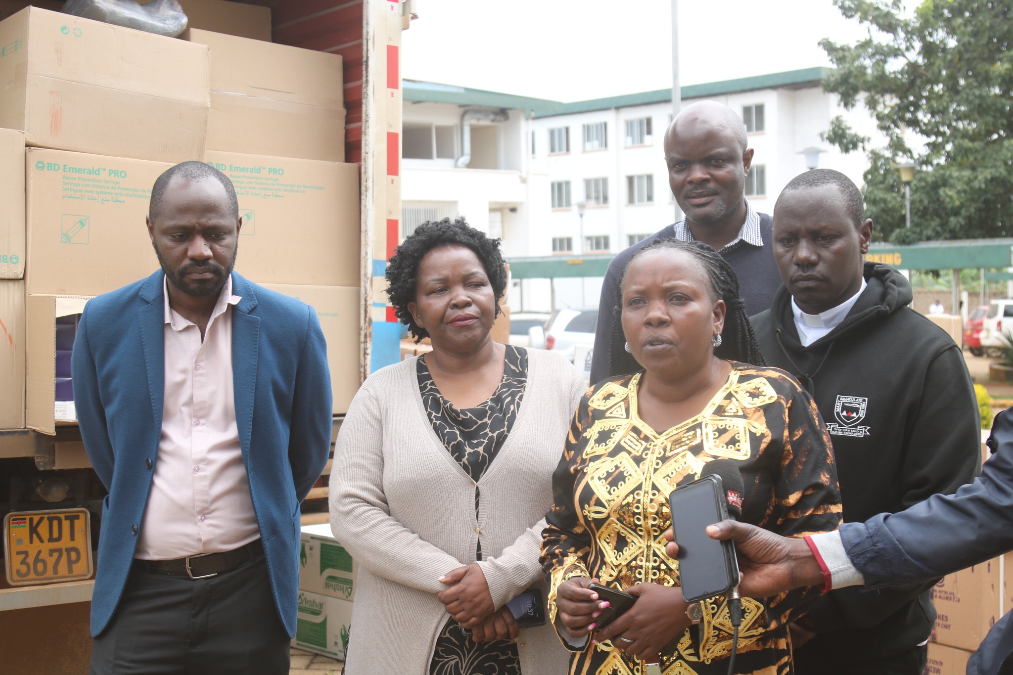 Trans Nzoia County Chief Officer for Health and Sanitation Dr Judith Simiyu