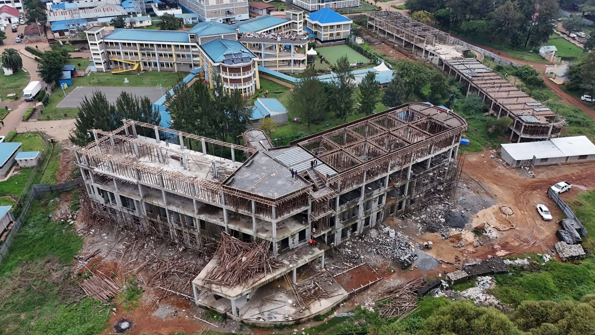 Pediatric Cancer Hospital at Eldoret's Moi Referral Hospital Taking Shape 