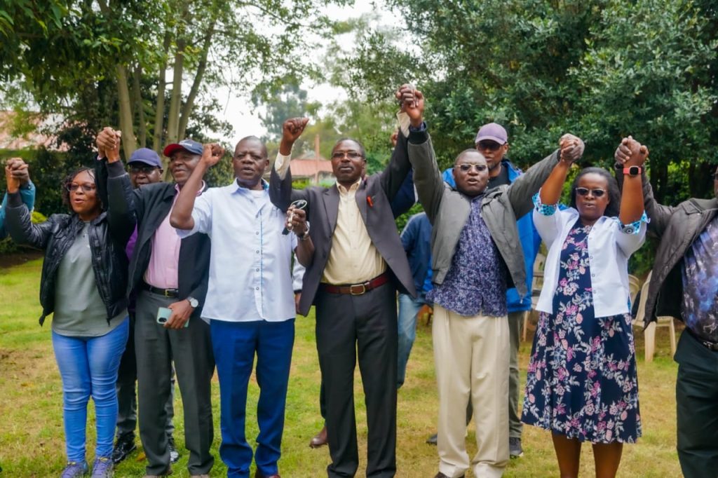 Moi University UASU officials