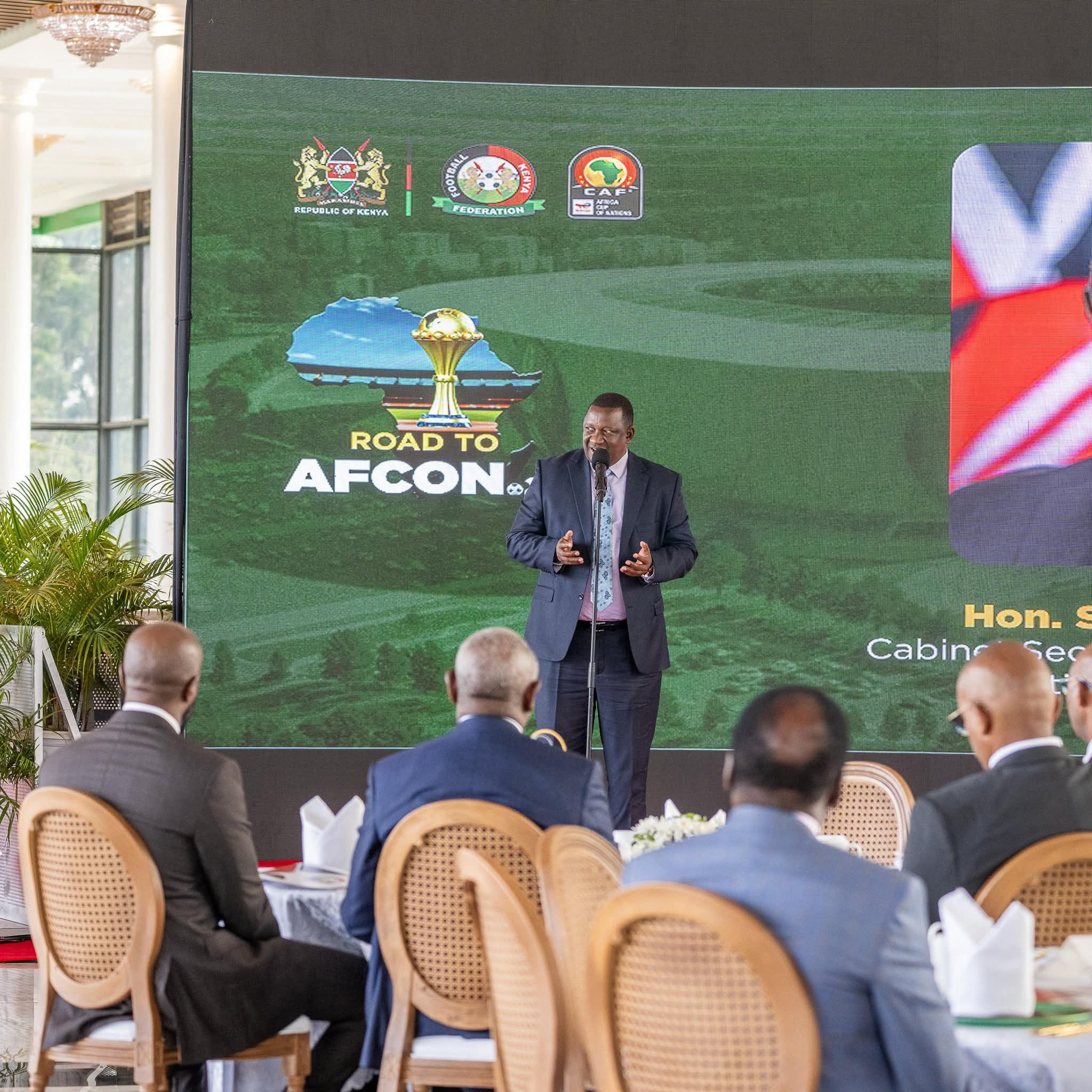 Kenya's sports CS Salim Mvurya 