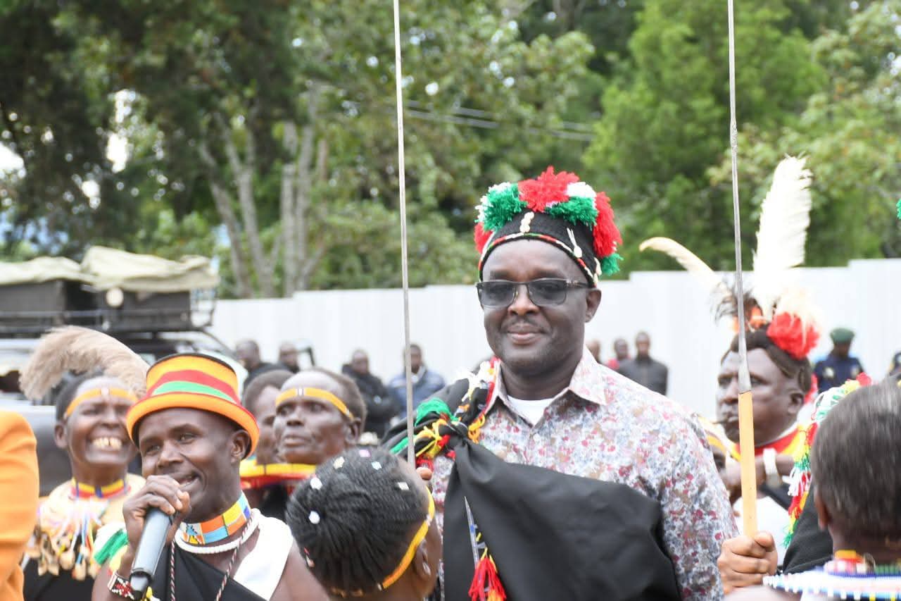 West Pokot Governor Simon Kachapin