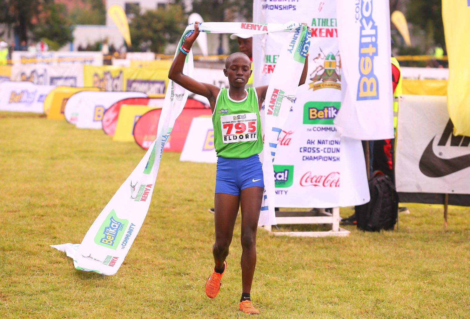 African Under-18 3,000m champion Cynthia Chepkirui