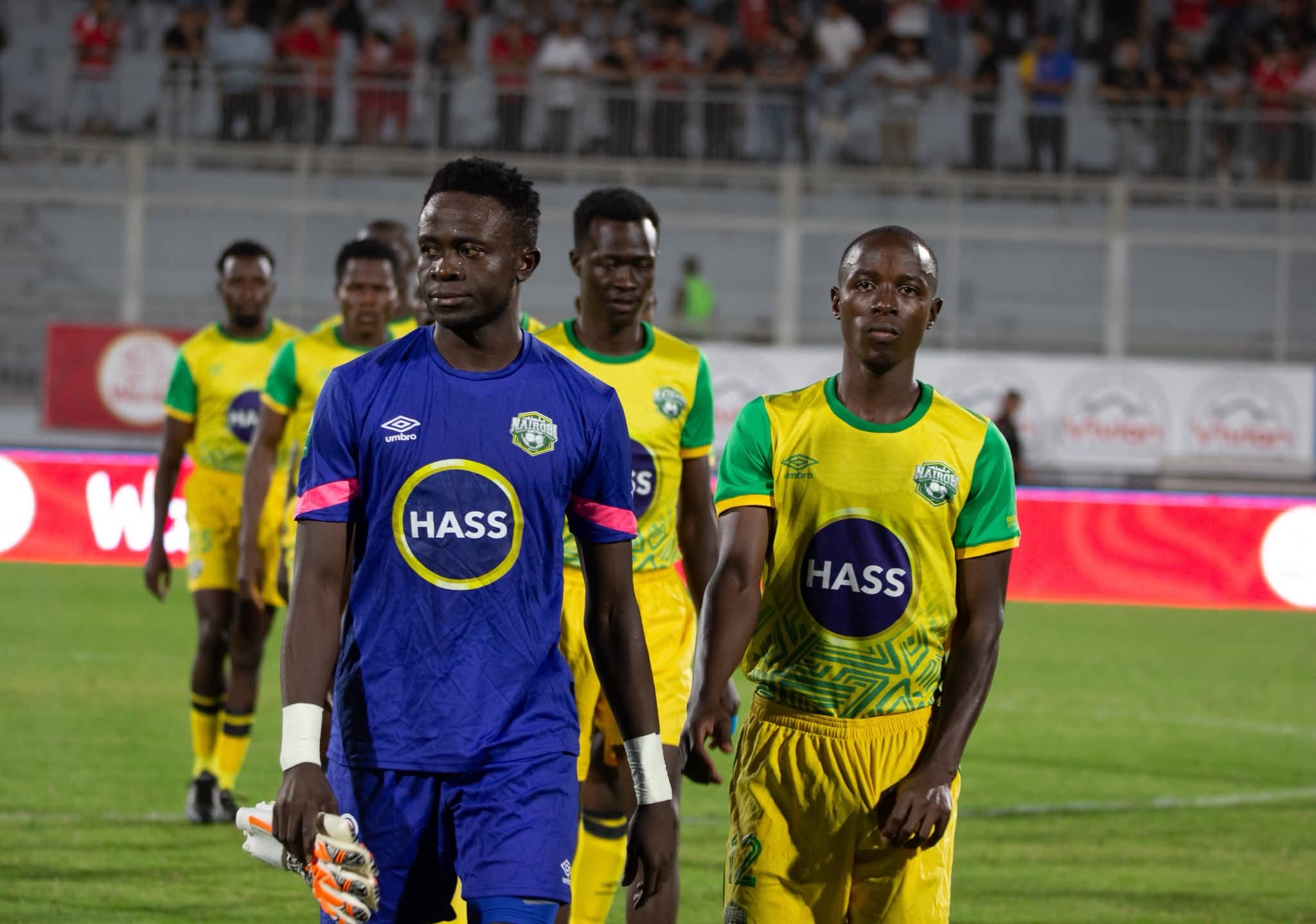 Nairobi United players 