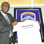 Milly Nafula when she joined MKU.