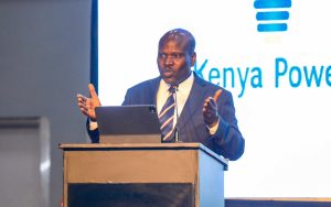 Kenya Power Managing Director Eng Joseph Siror.