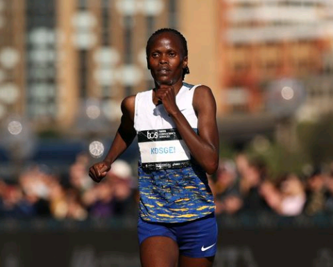 Brigid Kosgei in Sydney