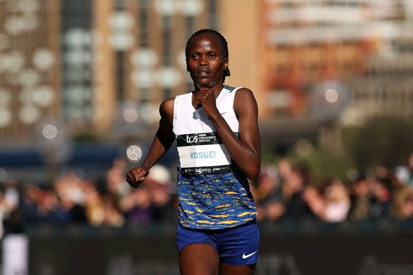 Brigid Kosgei in Sydney