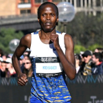 Kenyan marathon runner Brigid Kosgei