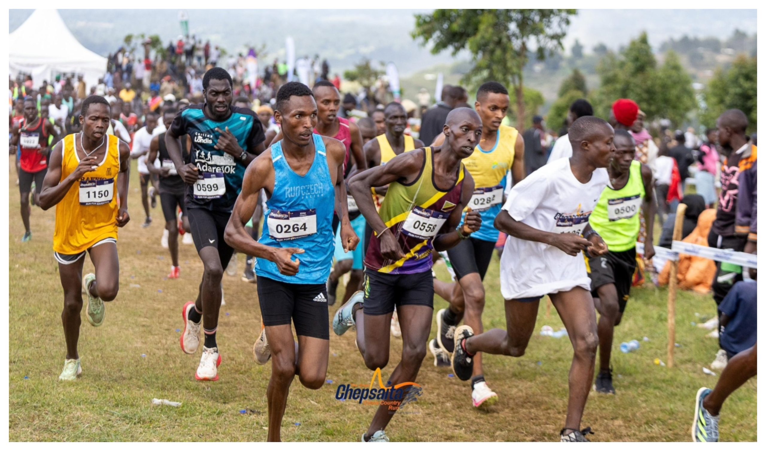 Athletes at a past Chepsaita Cross Country edition