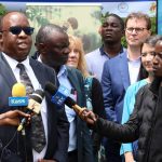 MTRH CEO Dr Phillip Kirwa addressing the press