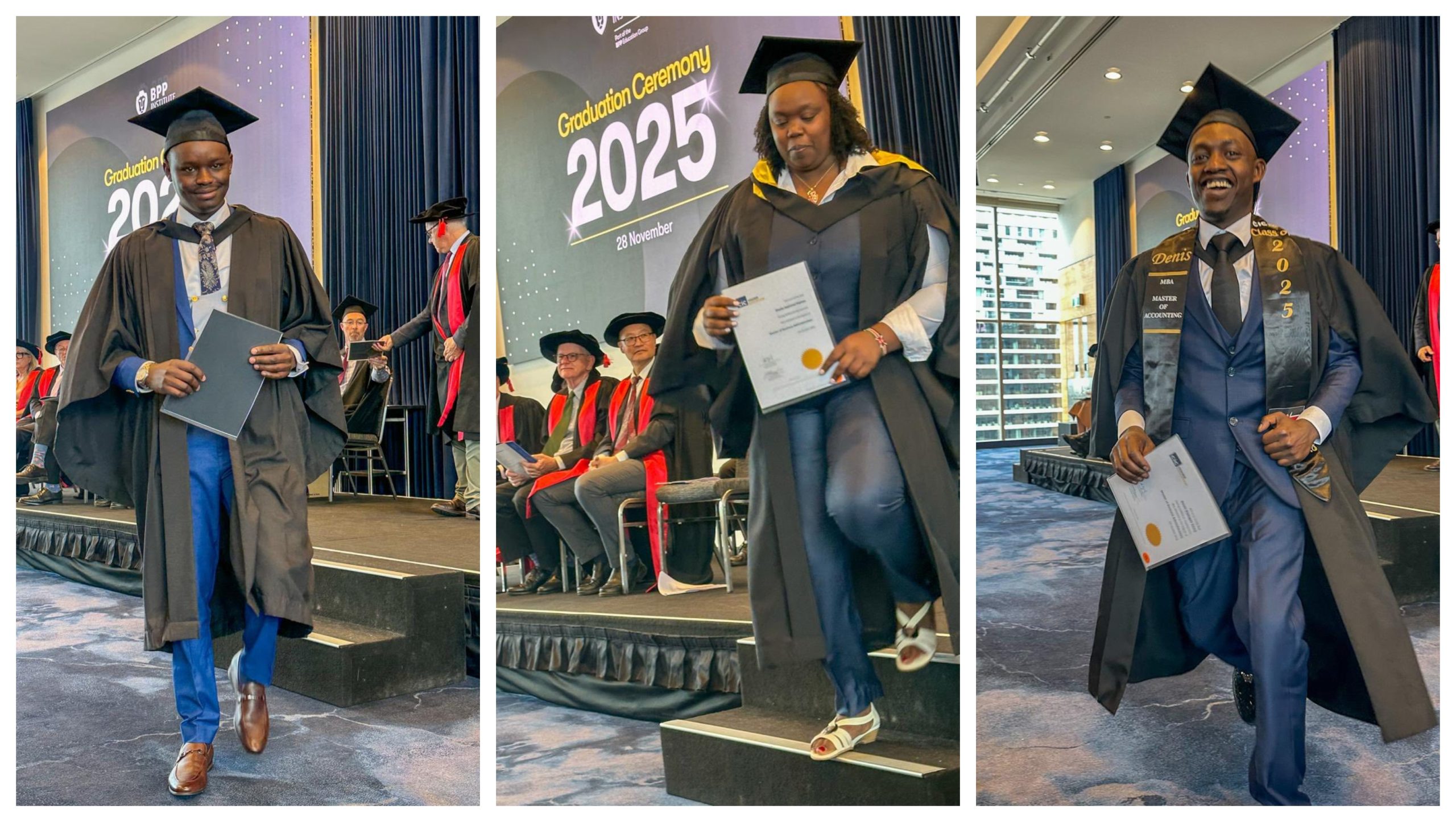 Elgeyo Marakwet students who graduated from BPP Institute