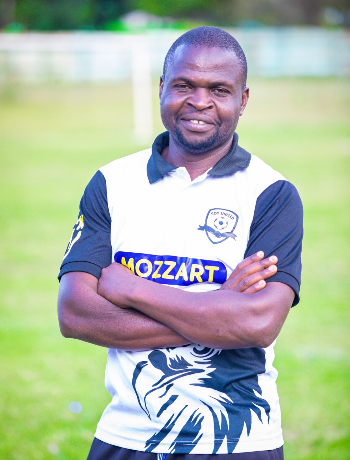 New Soy United FC assistant head coach Owen Makokha.