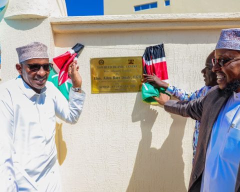 Health CS Aden Duale commissioned the Tawheed Mosque and Islamic Centre in Eldoret City on January 4, 2026