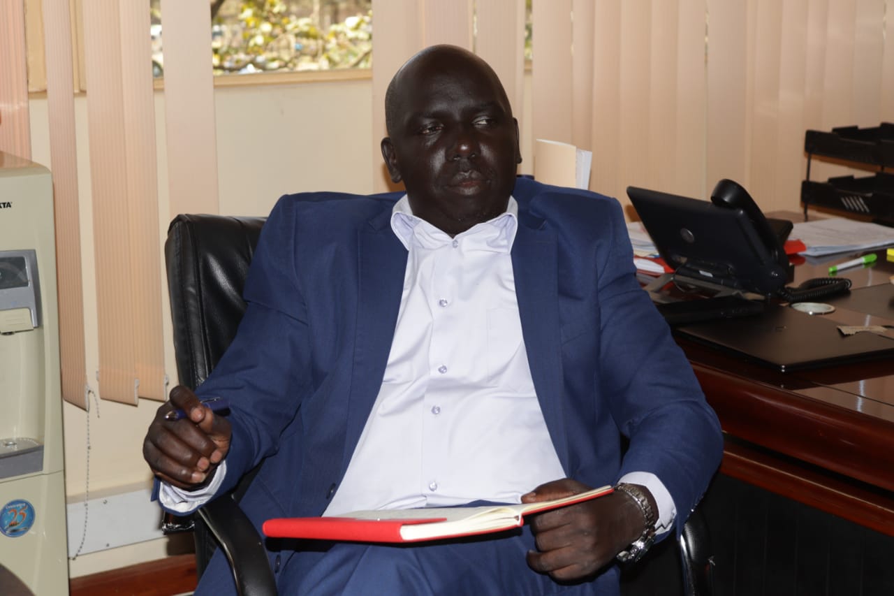 Uasin Gishu Roads Chief Officer Geoffrey Tanui.
