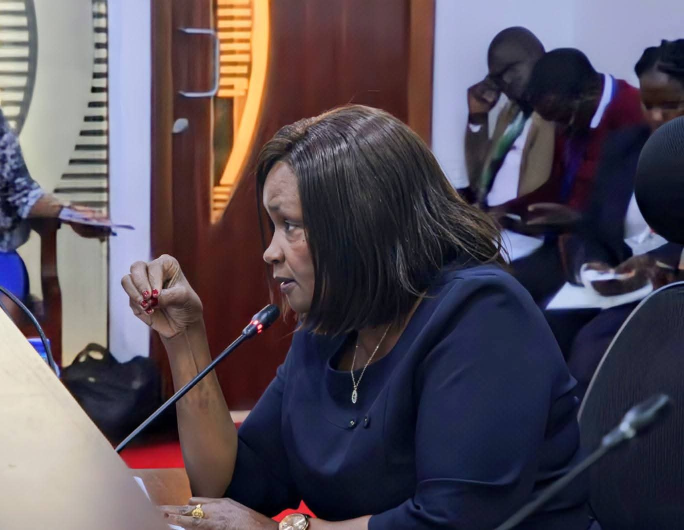 Acting TSC CEO Evelyn Mitei