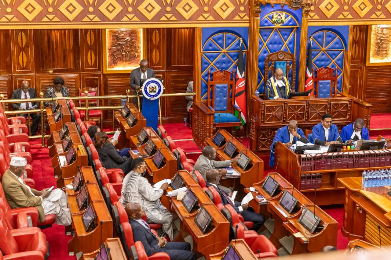 CS John Mbadi in Senate 