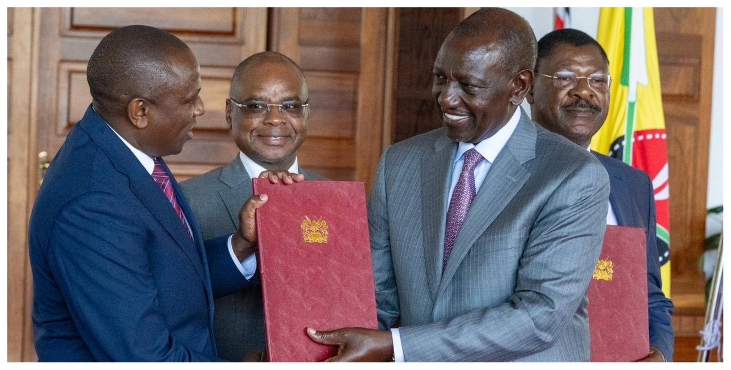 President Ruto with Ichung'wa Kingi Wetang'ula