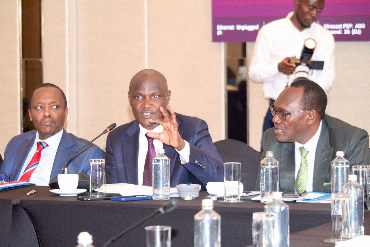 CS John Mbadi and PS Chris Kiptoo 