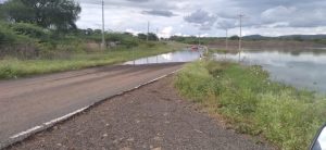 Flooded Loruk-Chemolongot Road