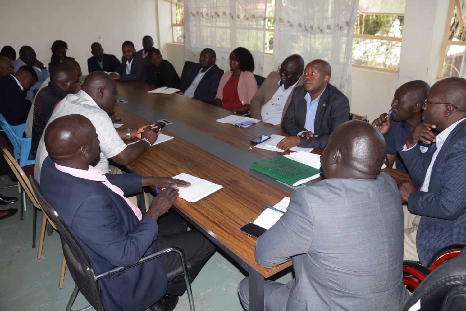 Uasin Gishu Roads department meeting 