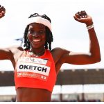 Kenyan athlete Mercy Oketch