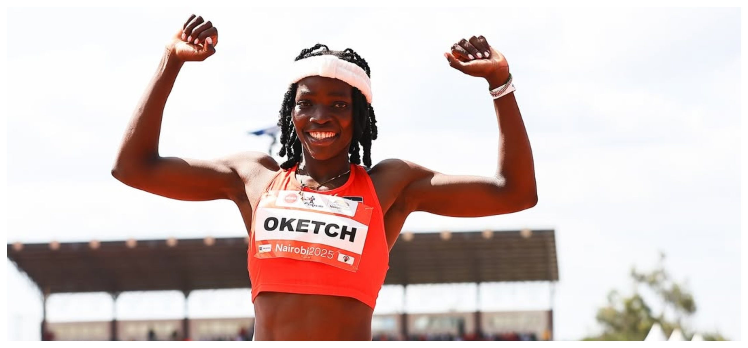 Kenyan athlete Mercy Oketch