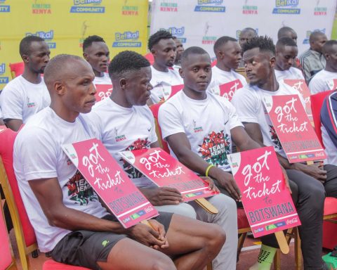 104 athletes has been unveiled to carry the nation’s hopes at the upcoming World Relays and African Championships