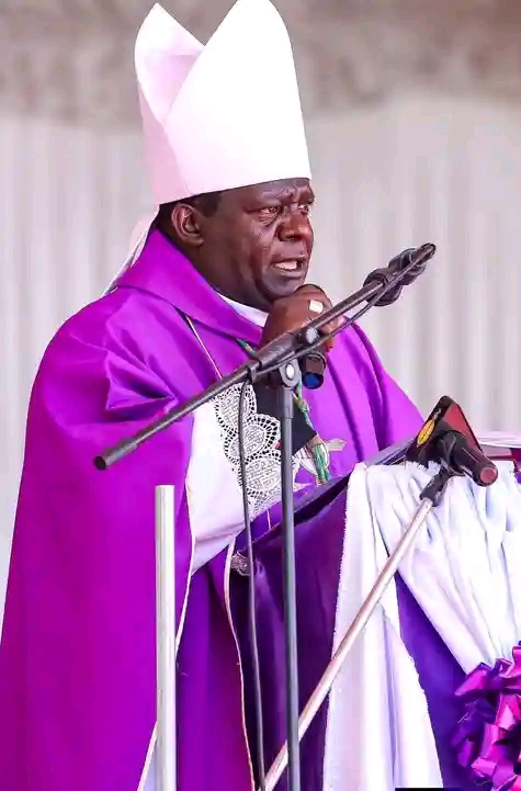 Bishop Joseph Obanyi of the Kakamega Diocese