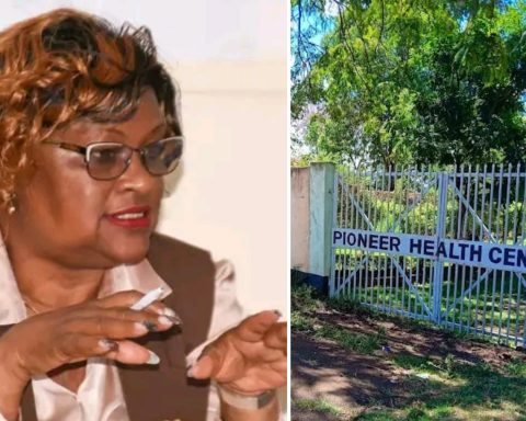 County Executive Committee Member for Health Services Janet Kurgat and Pioneer Health Centre