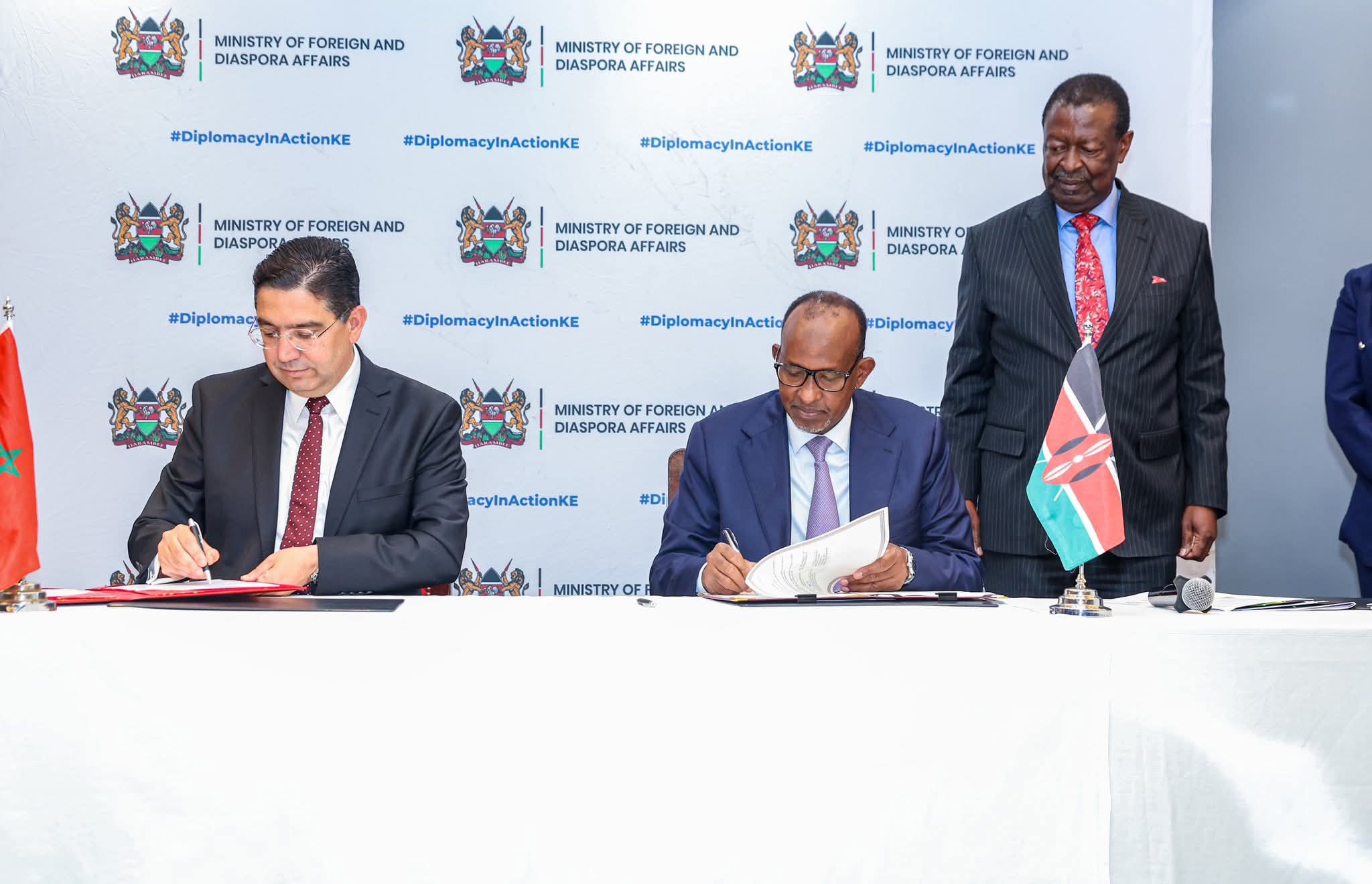 MOU on health sector cooperation between Kenya and Morocco,