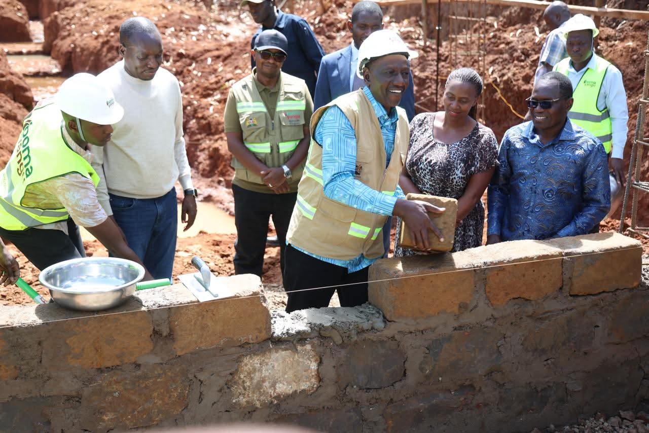 Ruto Affordable Housing Project at Nyamache