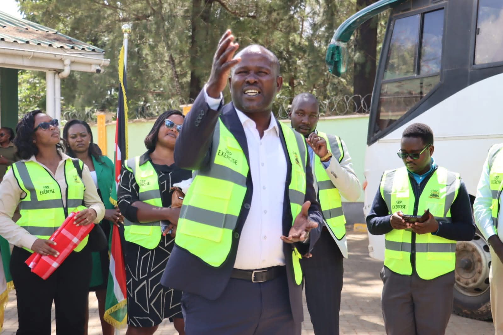 County Executive Committee Member for Roads and Public Works, Dr. Abraham Serem,