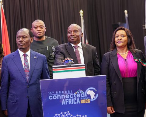 Kindiki Kabogo Miano at Connected Africa Summit in Nairobi