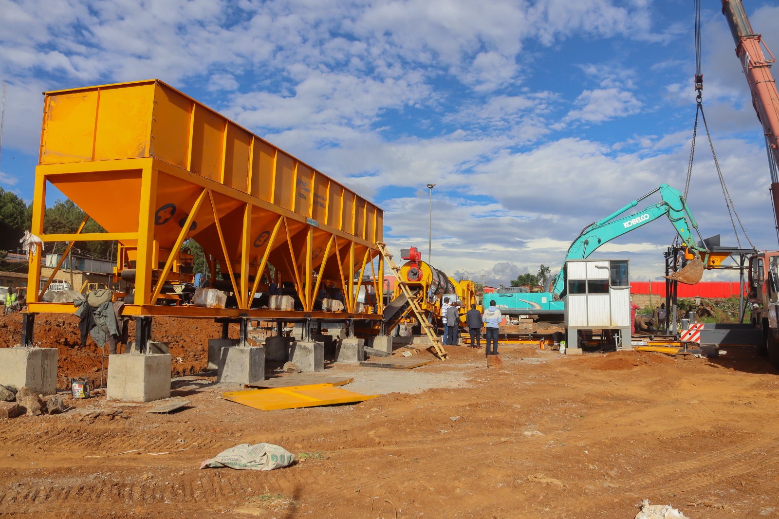 Uasin Gishu Asphalt Production Plant in Eldoret