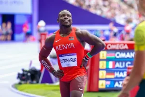 Africa’s fastest man, Ferdinand Omanyala