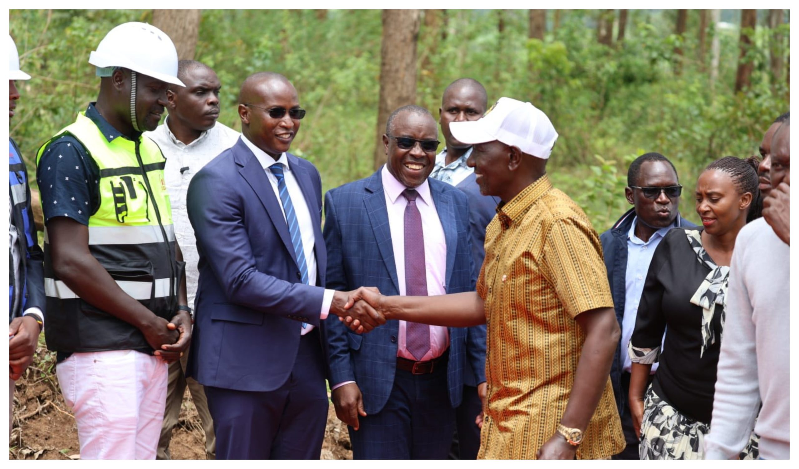 President Ruto with KMTC CEO