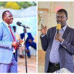 Collage of Uasin Gishu Governor Jonathan Bii Chelilim and Senator Jackson Mandago