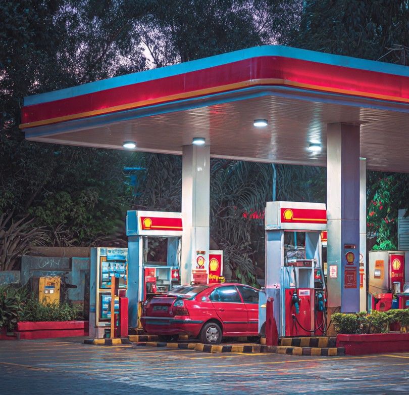 Petrol station
