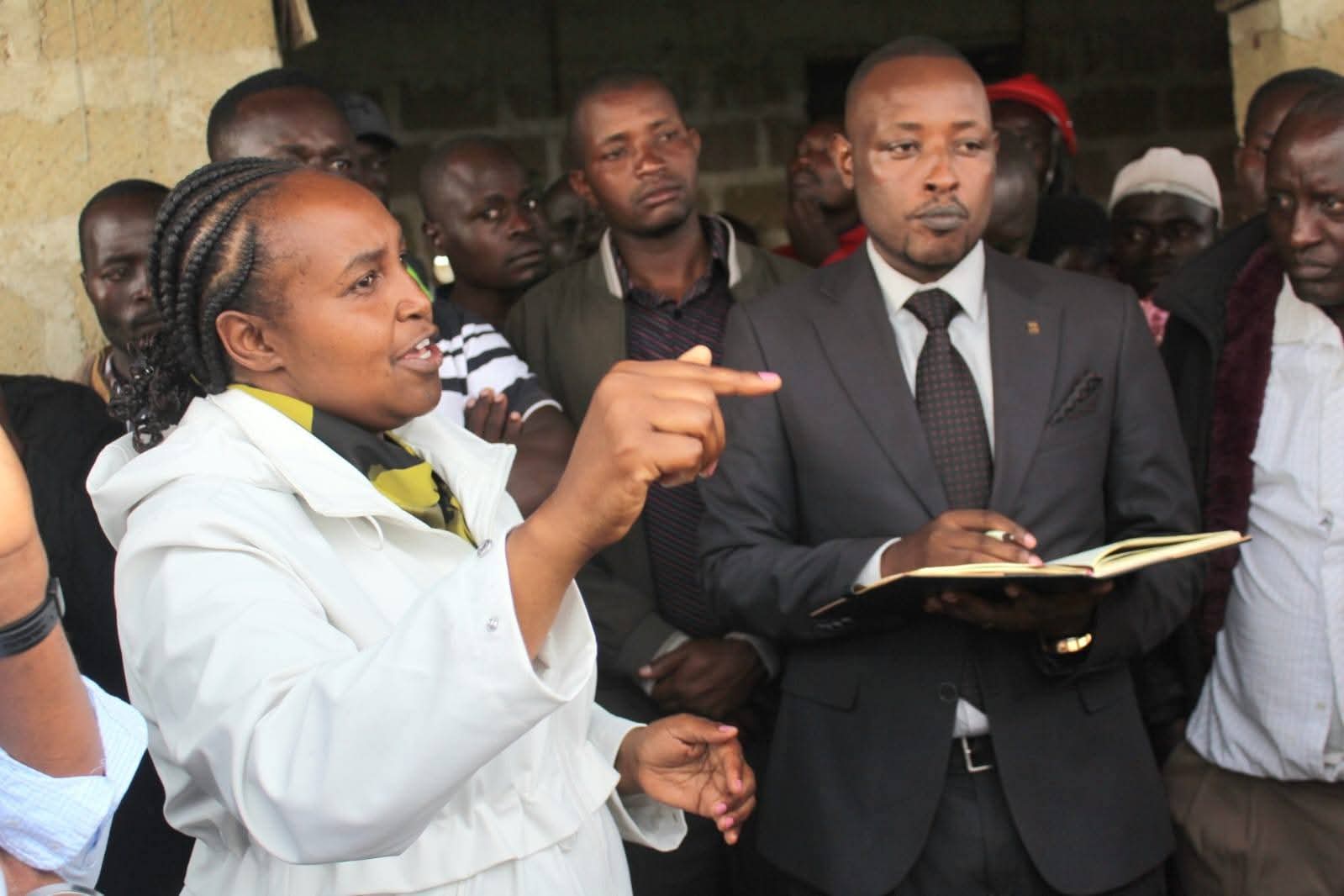 MP Maryanne Keitany at Nandi County Industrial Park 